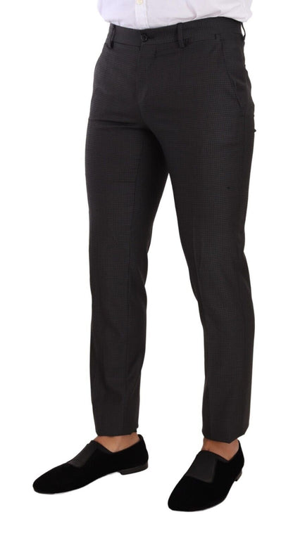Dolce & Gabbana, costume noir MARTINI à simple boutonnage, 2 pièces.