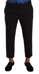 Pantalon-jupette en laine gris bordeaux de Dolce &amp; Gabbana