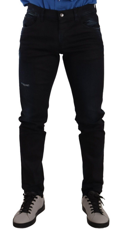 Jean skinny en coton stretch bleu Dolce & Gabbana