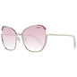 Lunettes de soleil Emilio Pucci dorées pour femme
