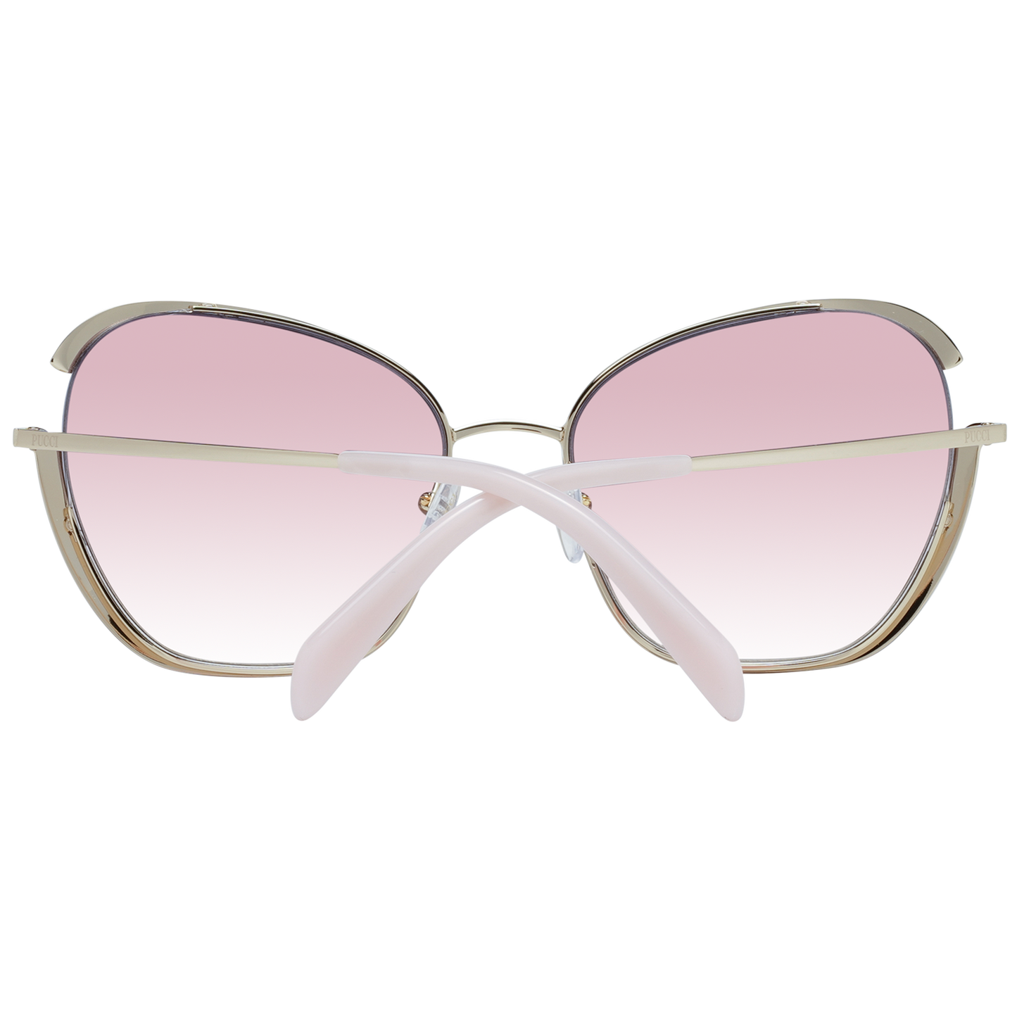 Lunettes de soleil Emilio Pucci dorées pour femme
