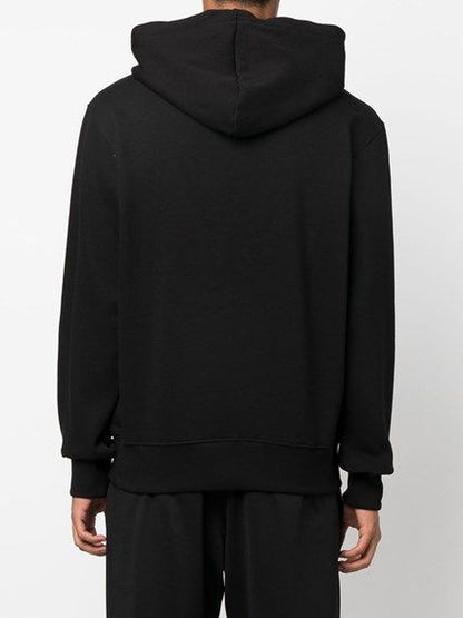Sweat à capuche noir Versace Jeans Chic