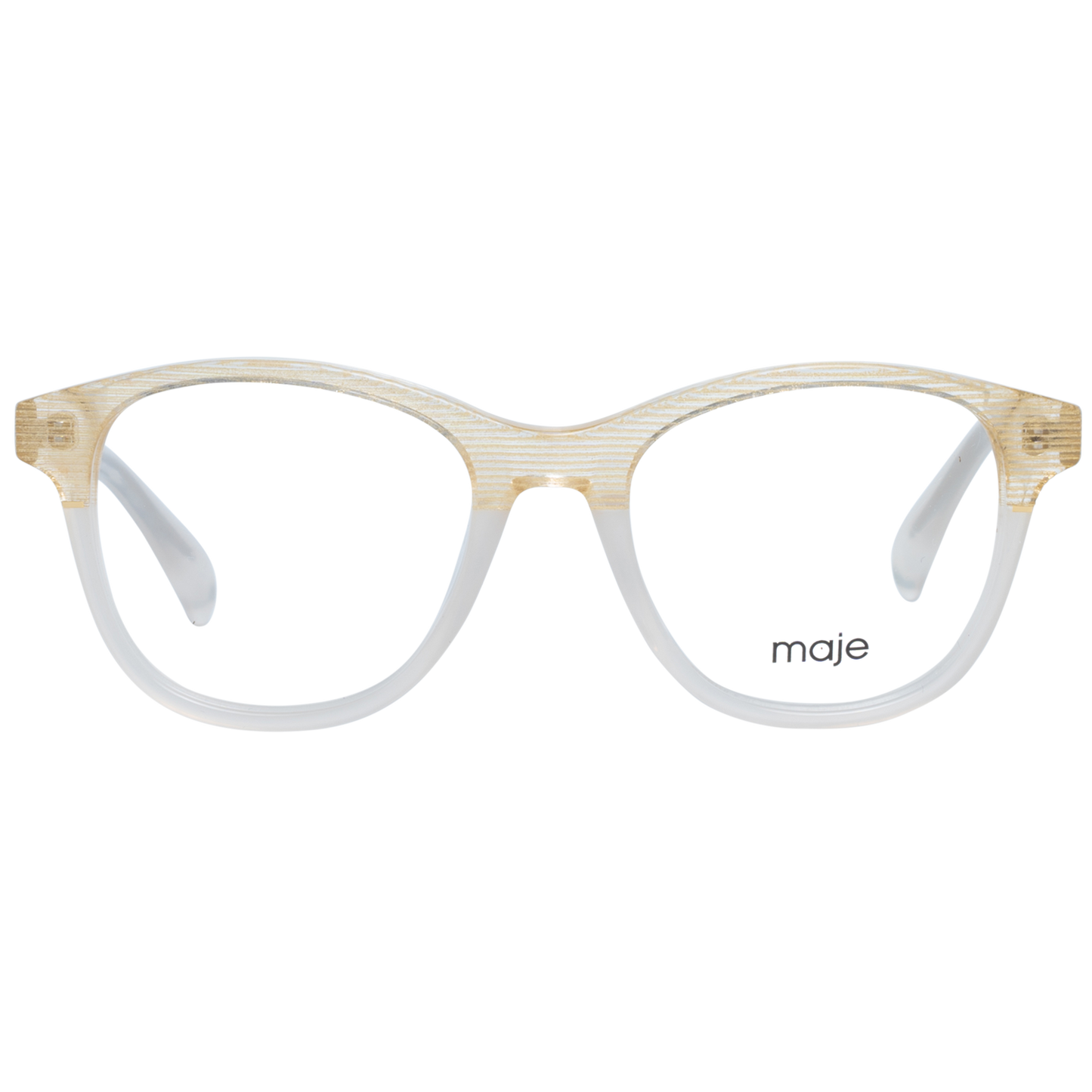 Lunettes Maje en acétate beige (montures)