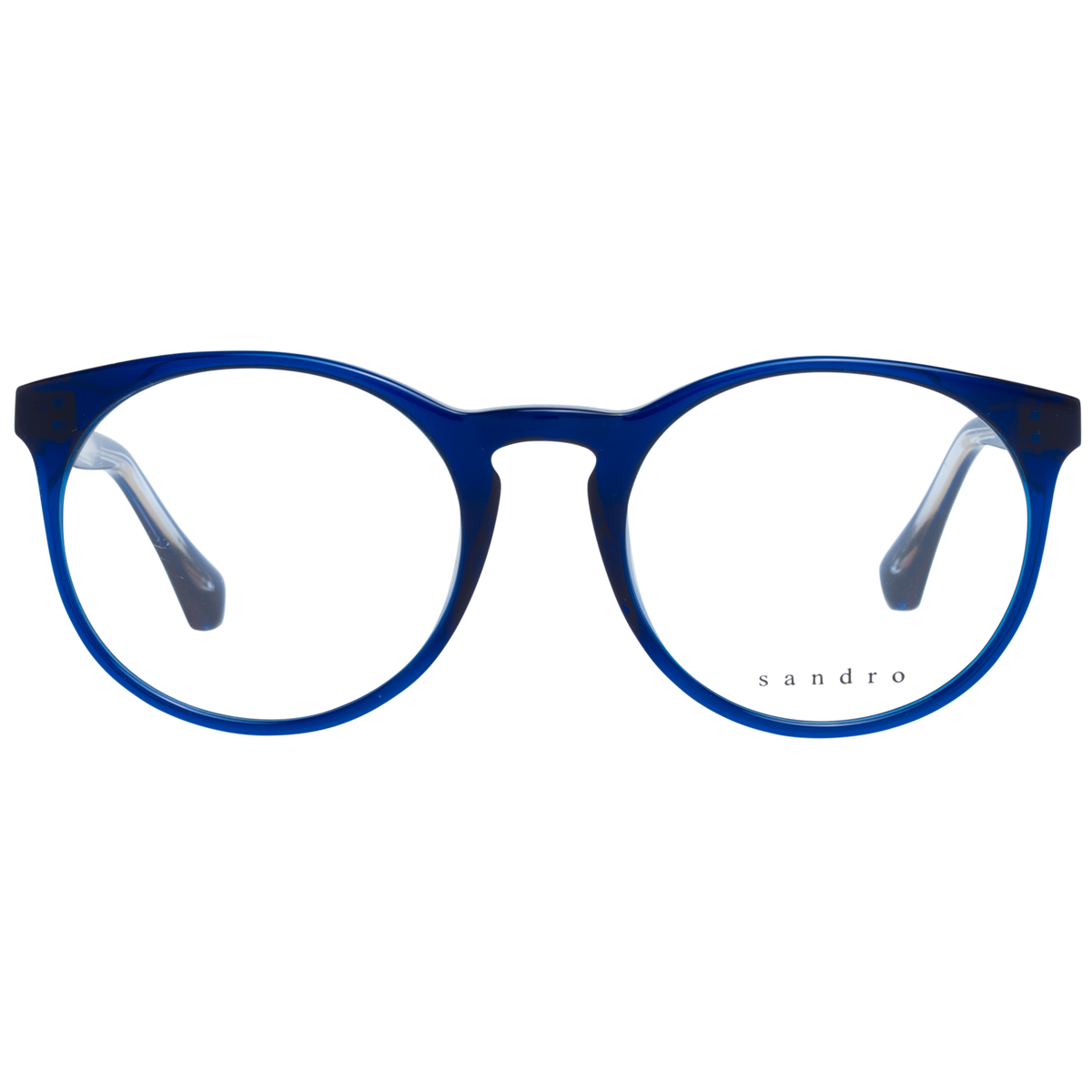 Sandro Blue Women Frames - Élégantes lunettes rondes en acétate