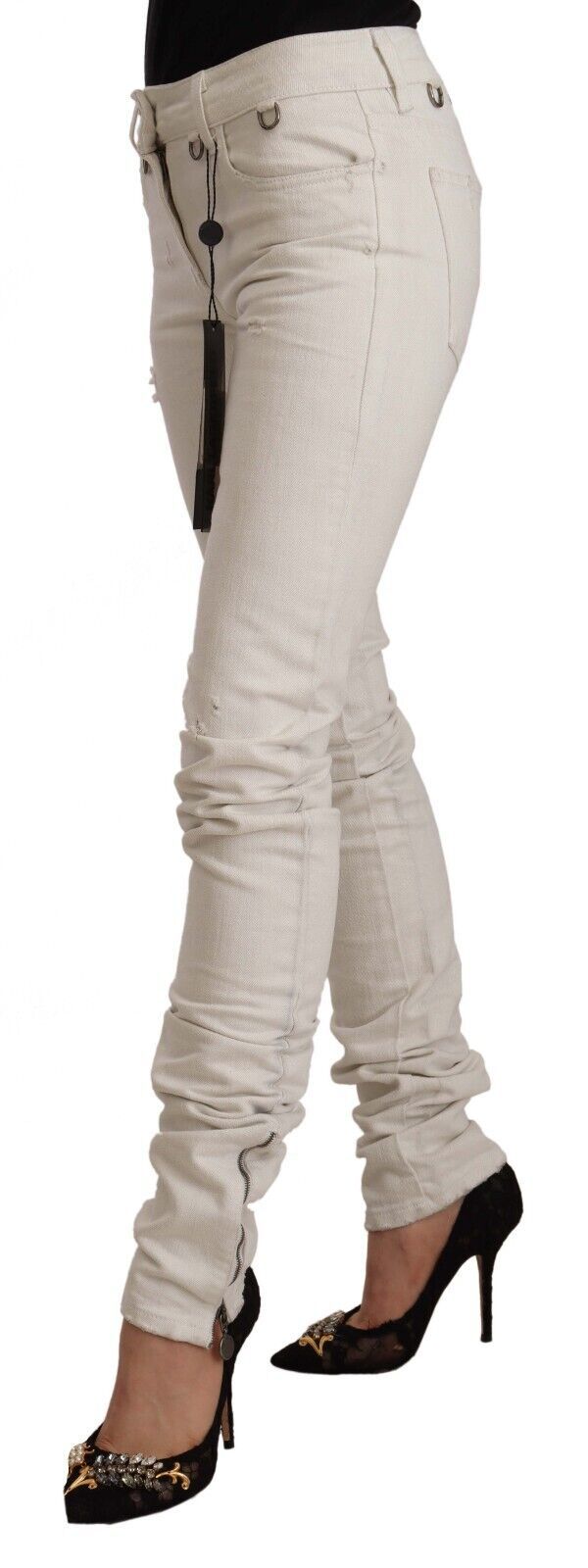 Jean Slim Fit Blanc Karl Lagerfeld en Coton