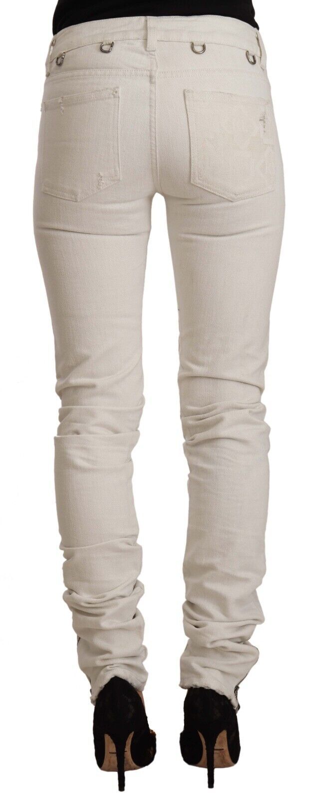 Jean Slim Fit Blanc Karl Lagerfeld en Coton