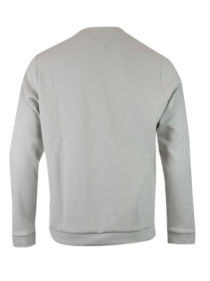 Sweat-shirt en coton beige élégant de Hugo Boss