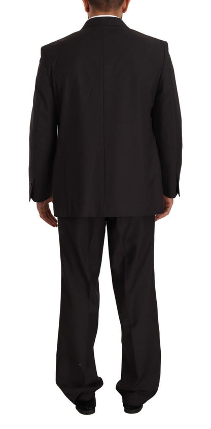 Costume formel gris en polyester à simple boutonnage de Domenico Tagliente