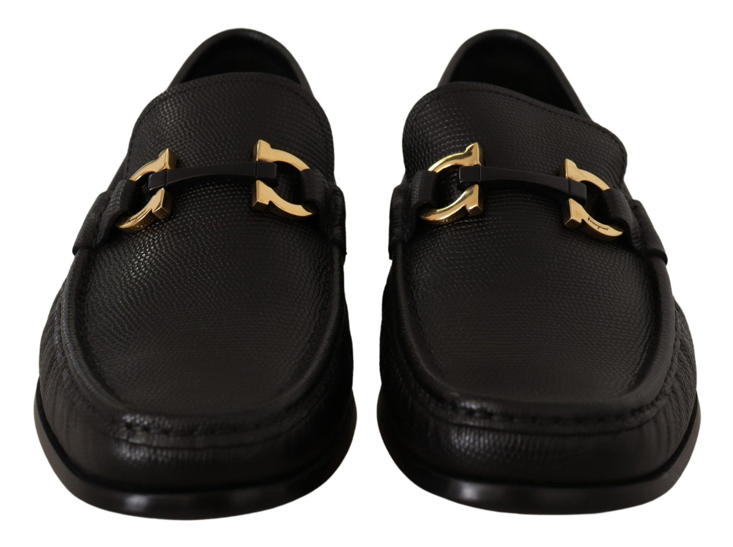 Brogues Salvatore Ferragamo en cuir de veau noir élégantes