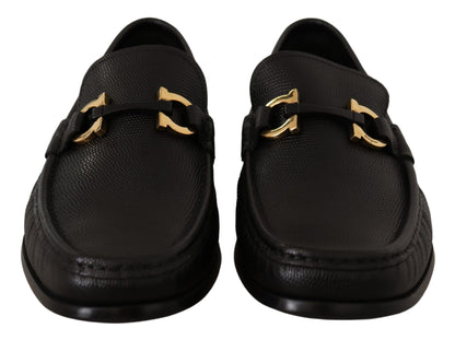 Brogues Salvatore Ferragamo en cuir de veau noir élégantes