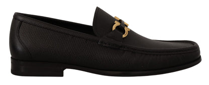 Brogues Salvatore Ferragamo en cuir de veau noir élégantes