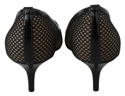 Escarpins à bout pointu en maille vernie Chic de Jimmy Choo