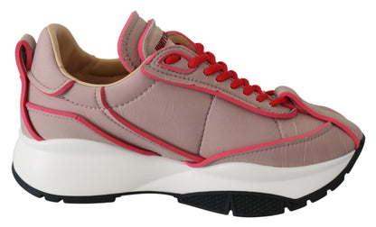 Sneakers rembourrées Ballet Pink Chic de Jimmy Choo