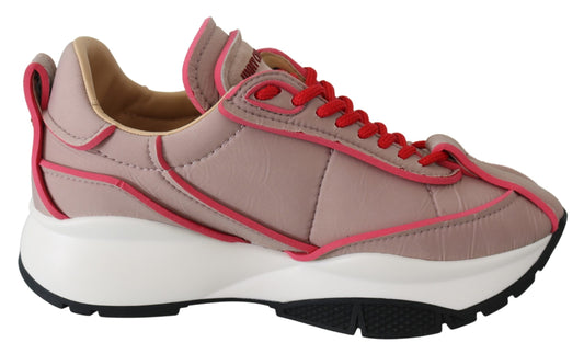 Sneakers rembourrées Ballet Pink Chic de Jimmy Choo