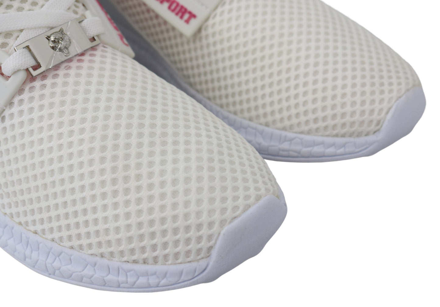 Sneakers blanches Becky de Plein Sport, en exclusivité.