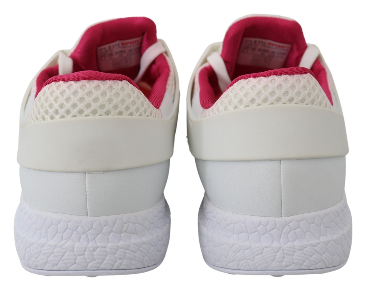 Sneakers blanches Becky de Plein Sport, en exclusivité.