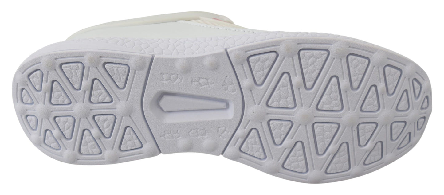 Sneakers blanches Becky de Plein Sport, en exclusivité.