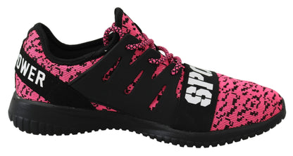 Plein Sport Chic, baskets sportives rose poudré