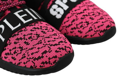 Plein Sport Chic, baskets sportives rose poudré