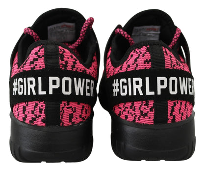 Plein Sport Chic, baskets sportives rose poudré