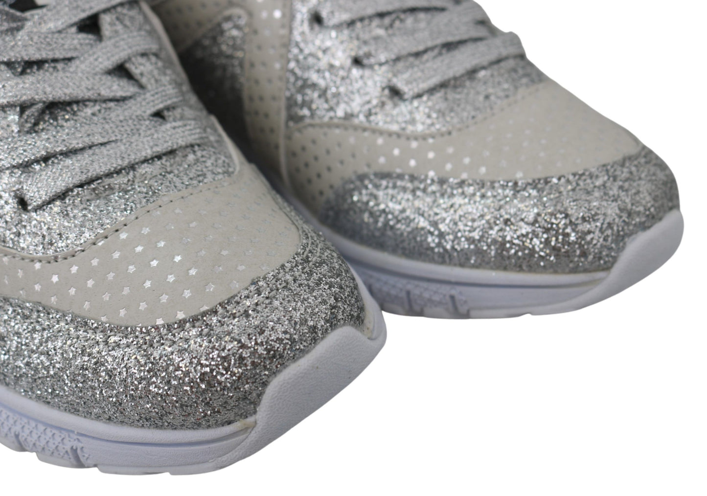 Plein Sport Chic Silver Runner Jasmines, baskets.