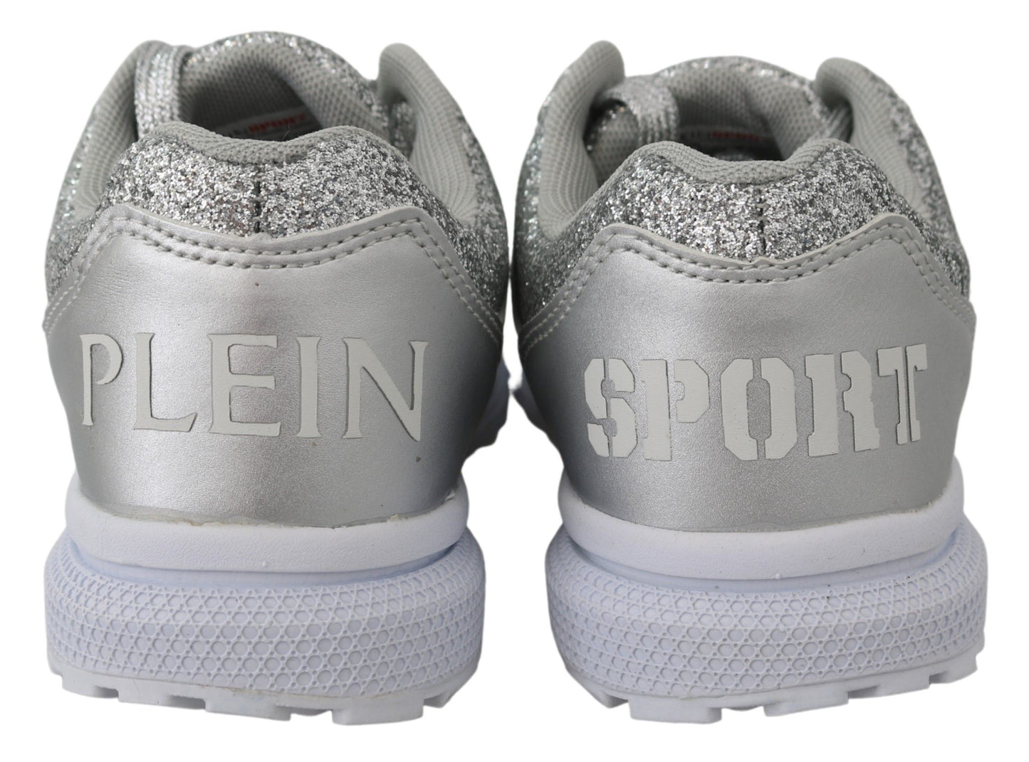 Plein Sport Chic Silver Runner Jasmines, baskets.