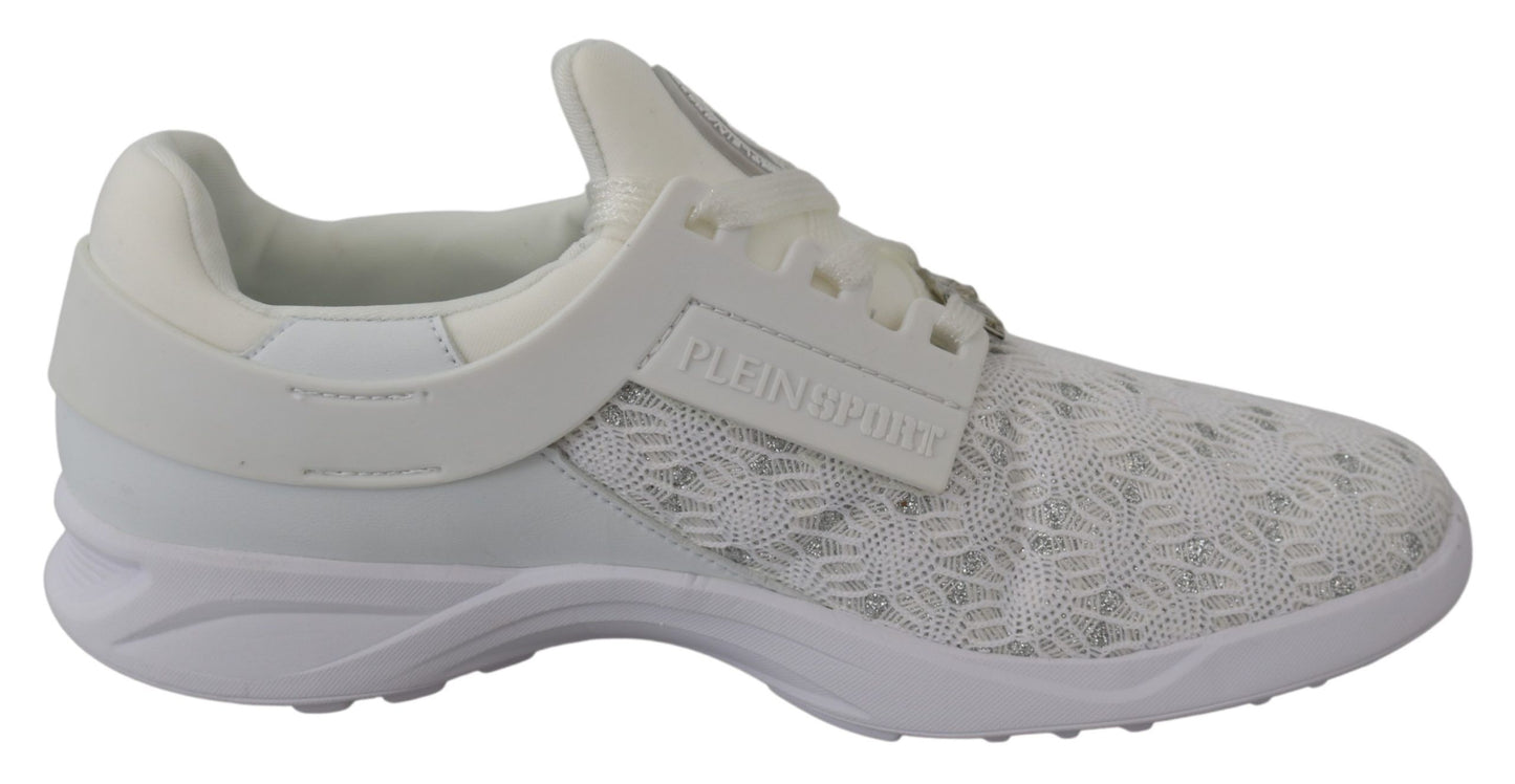 Plein Sport Beth, baskets de sport blanches et épurées