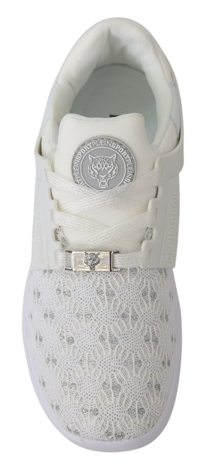 Plein Sport Beth, baskets de sport blanches et épurées
