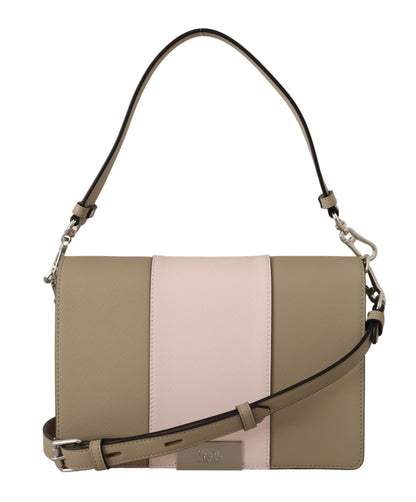 Karl Lagerfeld Chic Sage schoudertas met dubbele banden