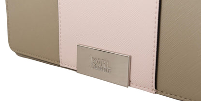 Karl Lagerfeld Chic Sage schoudertas met dubbele banden