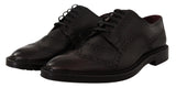 Dolce & Gabbana Chaussures Formelles Oxfords en Cuir Violet