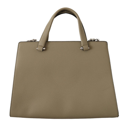 Karl Lagerfeld Enchanting Sage Green leren tas