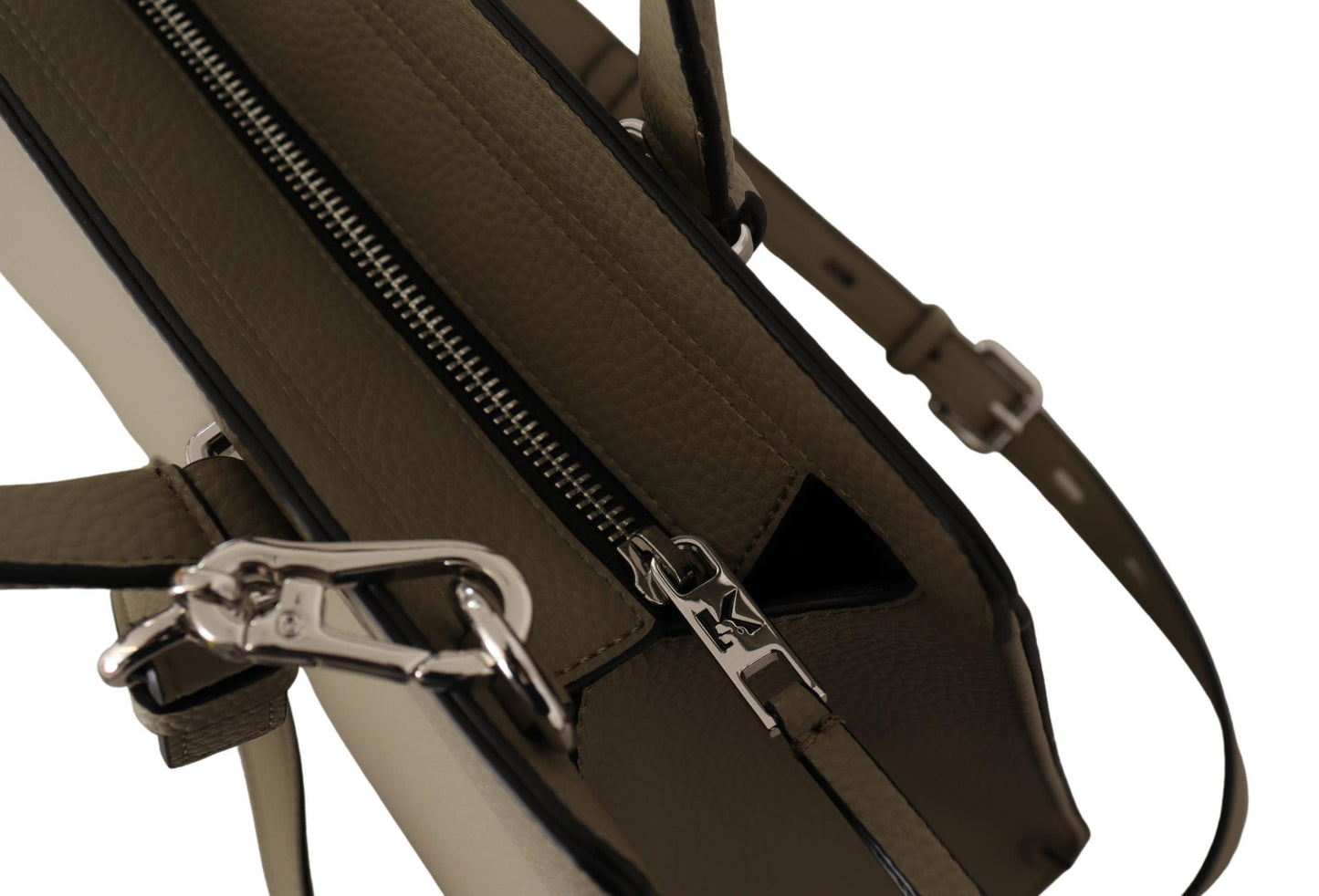 Karl Lagerfeld Enchanting Sage Green leren tas