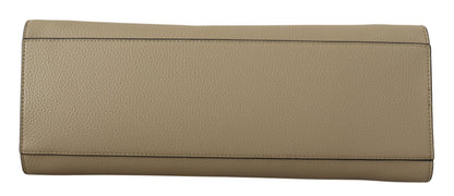Karl Lagerfeld Enchanting Sage Green leren tas