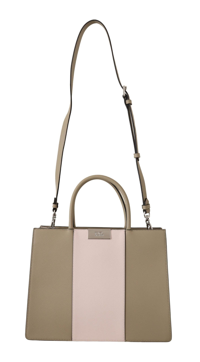 Sac à main épuré Karl Lagerfeld en vert sauge
