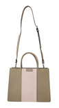 Karl Lagerfeld Elegant Sage Green Tote Shoulder Bag