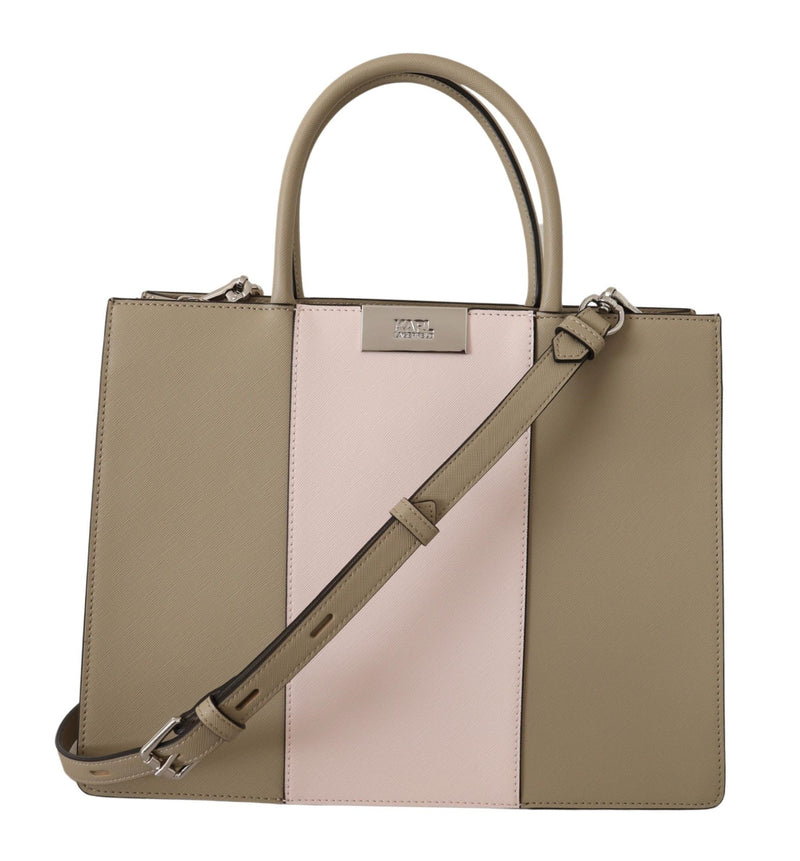 Sac à main épuré Karl Lagerfeld en vert sauge