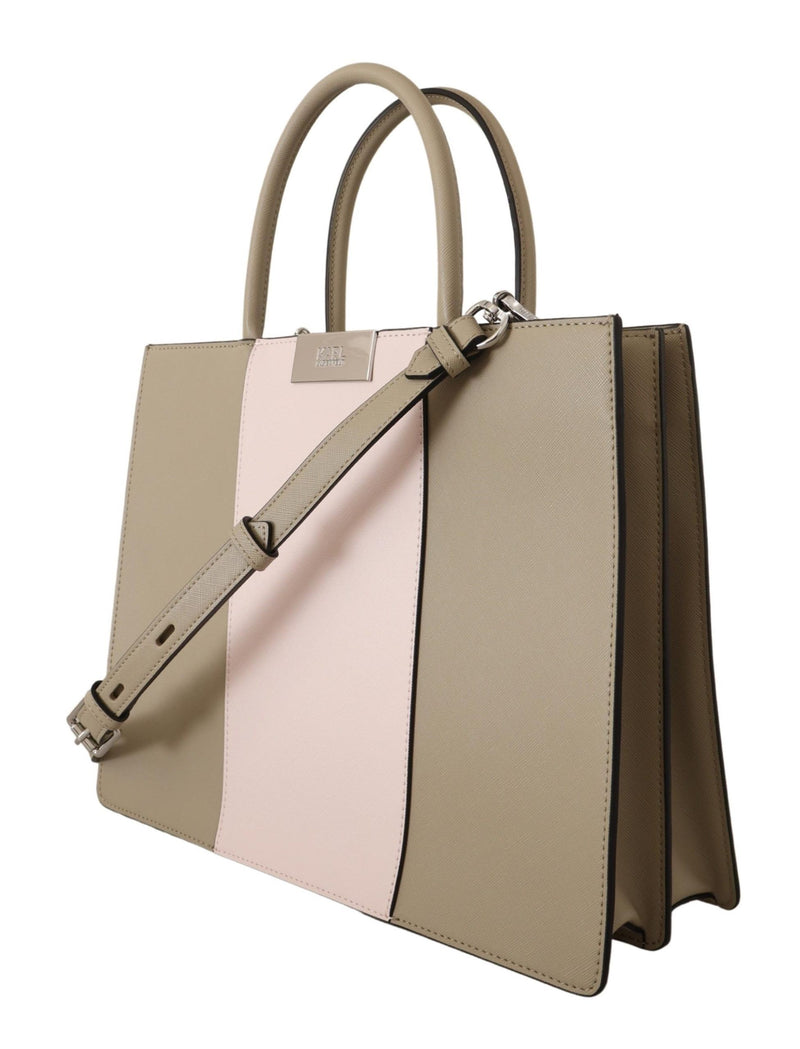 Sac à main épuré Karl Lagerfeld en vert sauge
