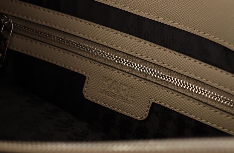 Sac à main épuré Karl Lagerfeld en vert sauge