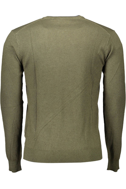 U.S. POLO ASSN. Green Wool Men Sweater