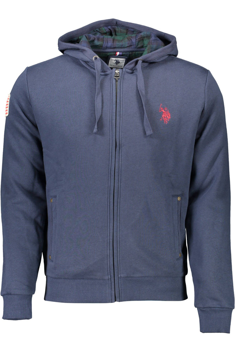 Pull en coton bleu pour homme US POLO ASSN.