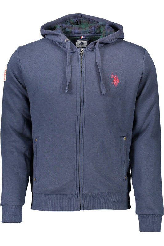 U.S. POLO ASSN. Blue Cotton Men's Sweatshirt - Stylish & Comfortable