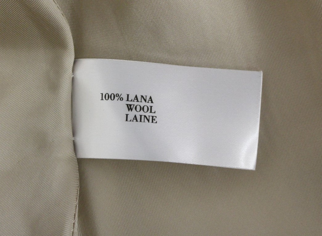 Robe-fourreau blanche à imprimé, col en V, de Andrea Incontri