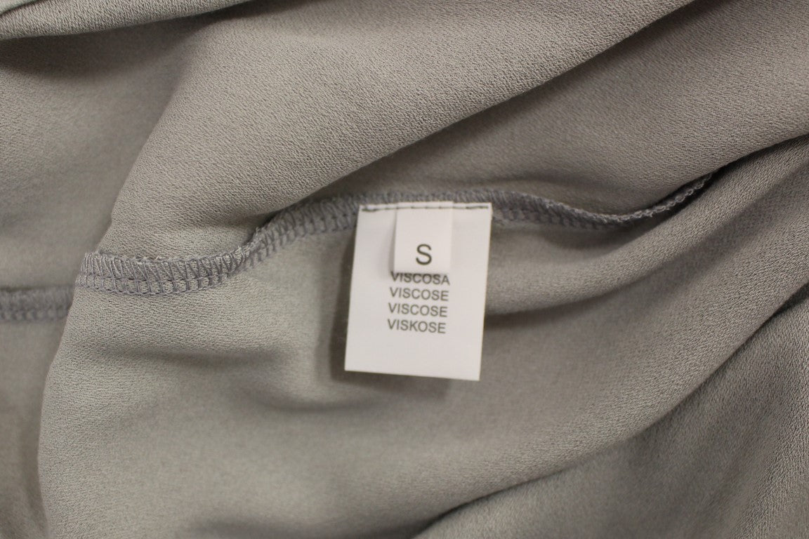 Haut sans manches chemisier Comeforbreakfast en viscose gris
