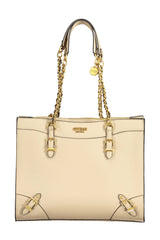 Guess Jeans Sac à main en polyéthylène beige pour femmes
