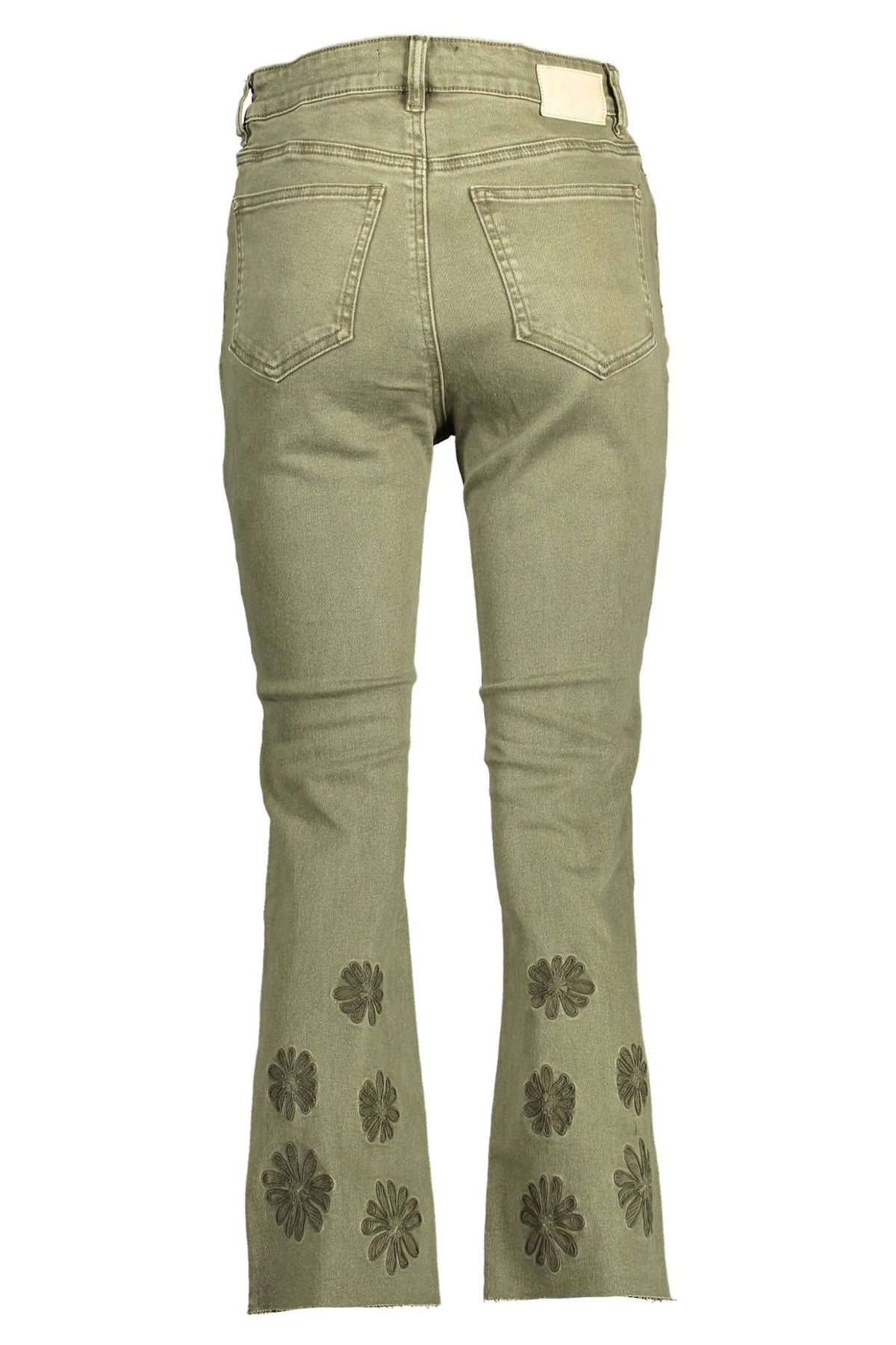Desigual Jeans Femmes Vert en Coton - Élégants et Confortables