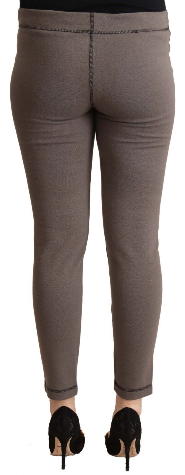 Pantalons Croisés John Galliano en Coton Gris pour Femme