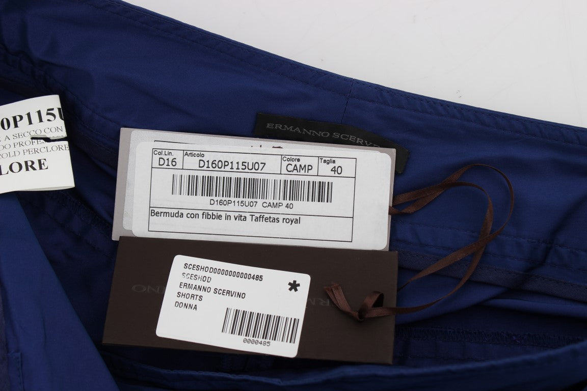 Shorts Bermuda bleus au-dessus du genou d'Ermanno Scervino