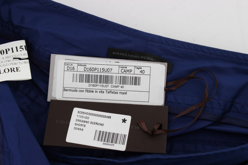 Shorts Bermuda bleus au-dessus du genou d'Ermanno Scervino