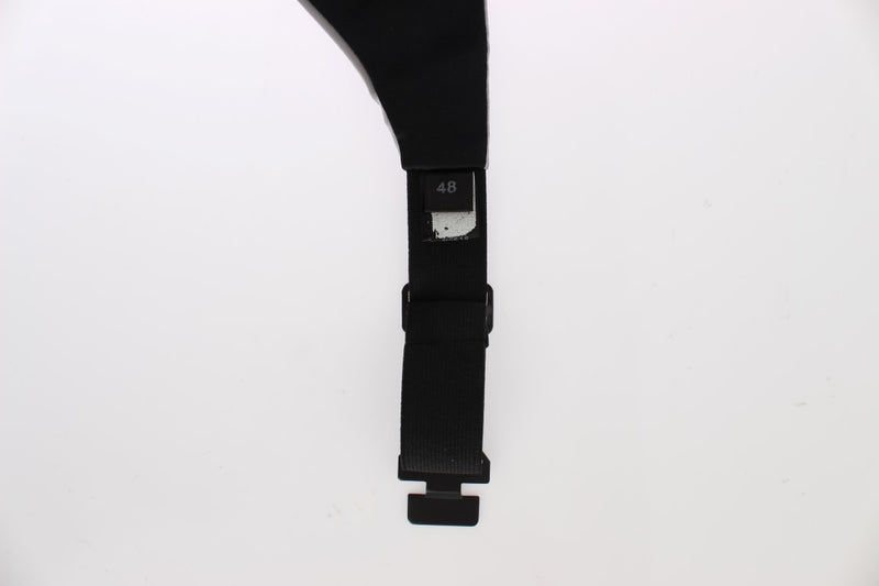 Ceinture en soie grise Dolce &amp; Gabbana